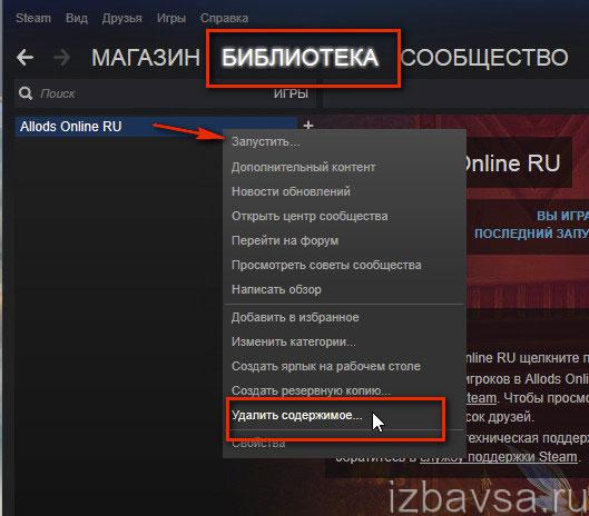 библиотека Стима